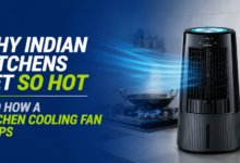 Why Indian Kitchens Get So Hot and How Duet-i Kitchen Cooling Fan Helps