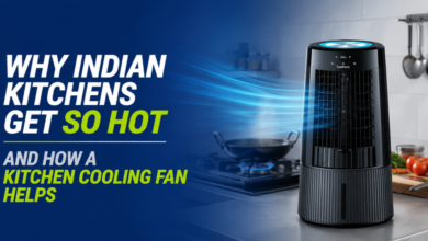 Why Indian Kitchens Get So Hot and How Duet-i Kitchen Cooling Fan Helps